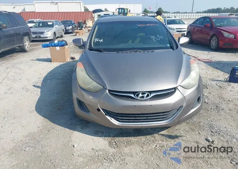 2013 Hyundai Elantra Gls z USA, uszkodzony, nr VIN 5NPDH4AE3DH265855